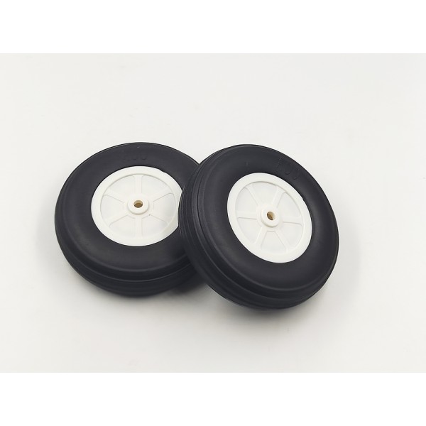 Foam Wheels 4in (100mm) Diameter One Pair