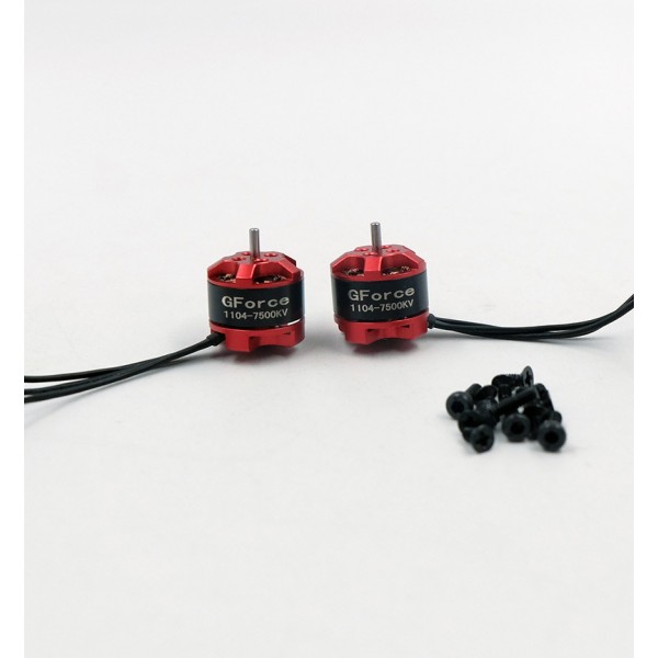 GForce 1104-7500KV Brushless Outrunner Multicopter Motor (2pcs)