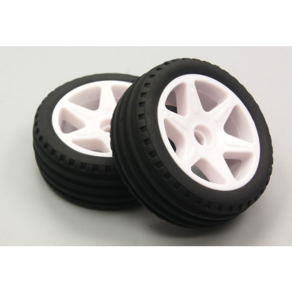Front Tire Set for YiKong 1:12 Scale Cars(12047)