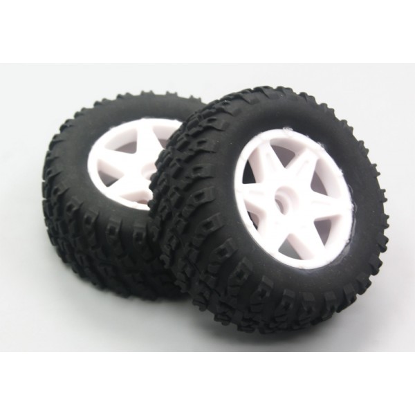 Front Tire Set for YiKong 1:12 Desert Buggy (12051)