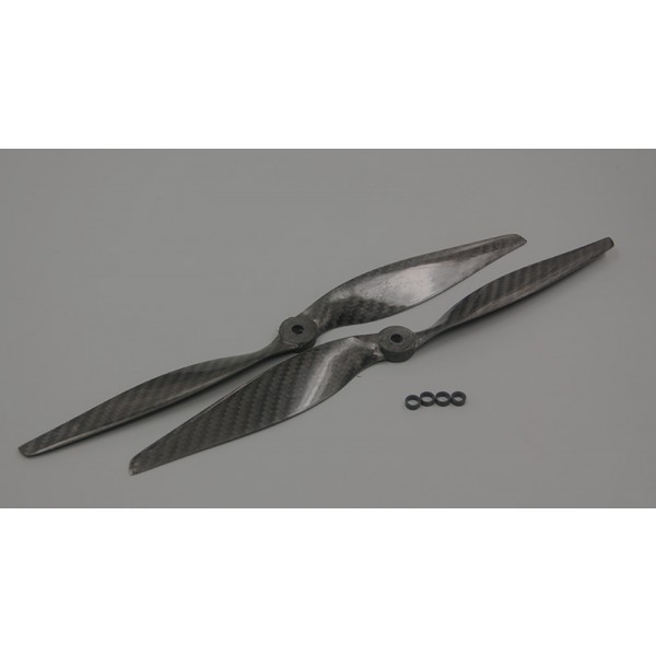 12 x 6 Carbon Fiber Multi-Rotor Prop Set (One Regular and One Pusher)