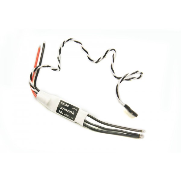 GForce 16A Brushless Multi-Rotor Slim ESC with SimonK Firmware (2-4S No BEC)