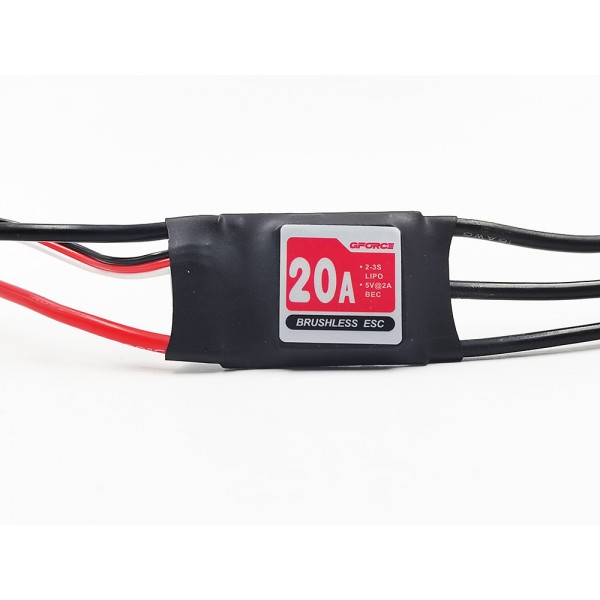 GForce 20A Brushless ESC (XT60)