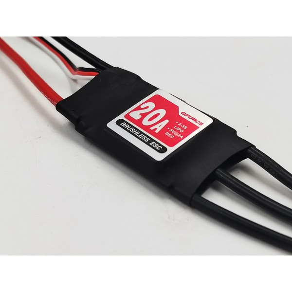 GForce 20A Brushless ESC (T-Connector)