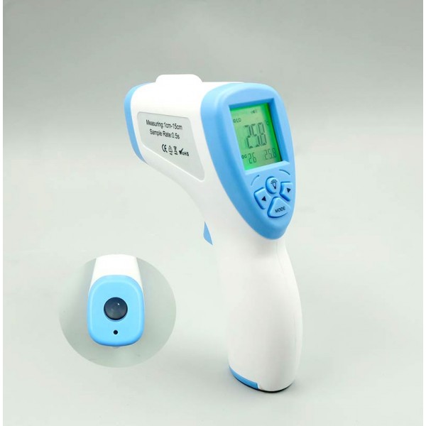 Digital Forehead Infrared IR Human Body Thermometer Surface Temp Baby Adult
