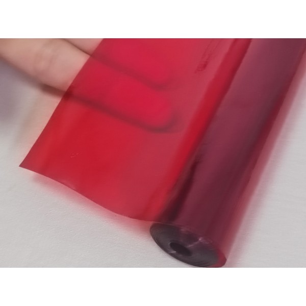 Neucover Iron-On Model Airplane Covering - Transparent Red