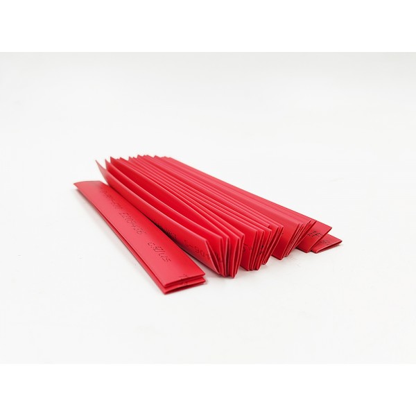 7mm Heat Shrink Tubing - Red (20pcs)