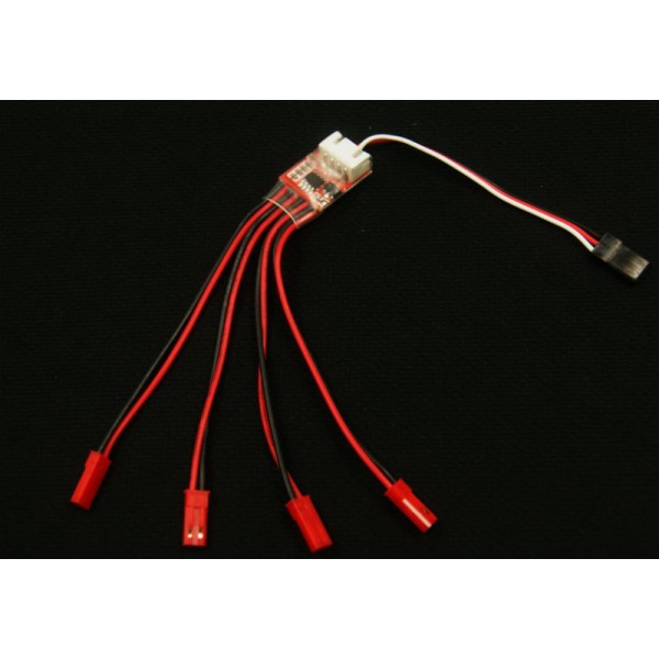 Controller for 4 LED Light Strip (3S Input)