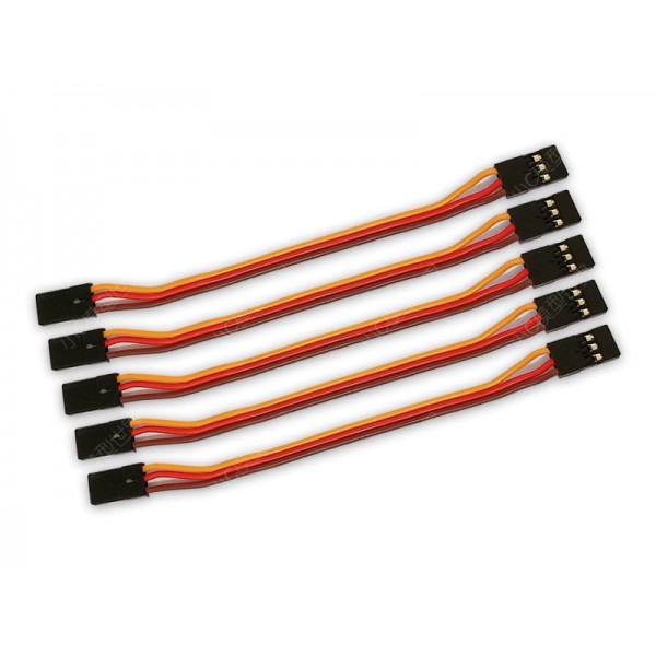 5pcs Male-Male Servo Wires 26AWG 15in (40cm)