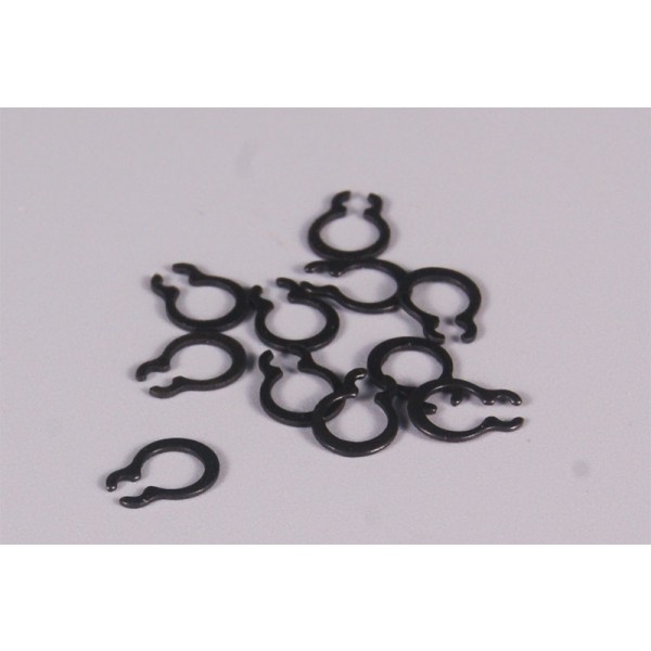 C-Clip for GForce E450 E480 G10 Outrunner with 4mm Motor Shaft (Pack of 10)