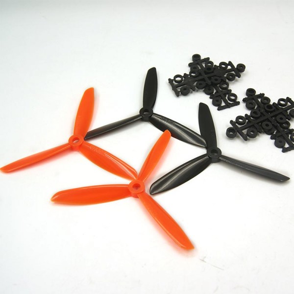 Value Hobby 5 x 4.5 5045 3-Blade Multicopter Prop Set (2 CW and 2 CCW)