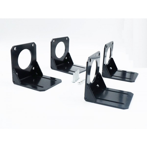4pcs Steel Mounting Bracket For Nema 23 Stepper Motors
