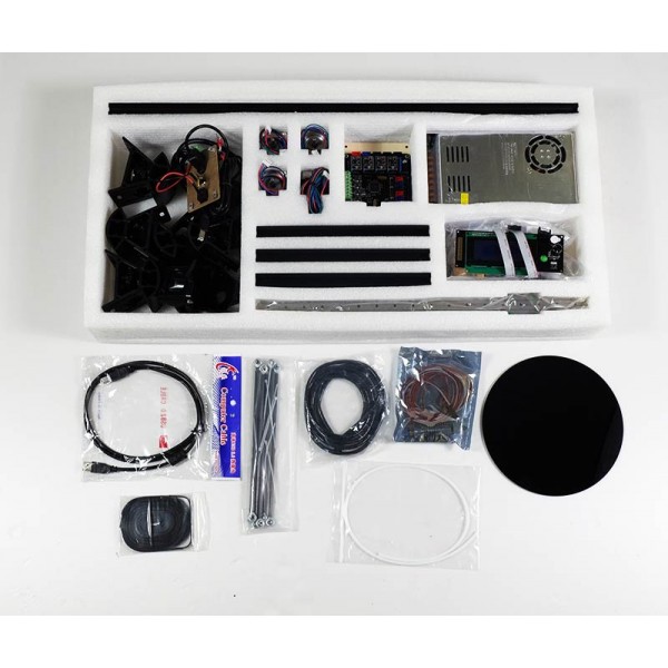 Hackka V1 Kossel Delta 3D Printer (Unassembled DIY Kit)
