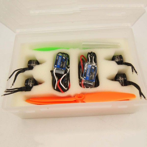 4 x GForce 1806-2300KV Motor - 20A BLHeli ESC and 5030 Prop Combo