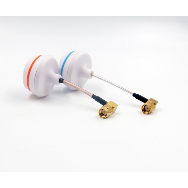 5.8GHz Circular Polarized FPV Antenna Set SMA Female - Right Angled