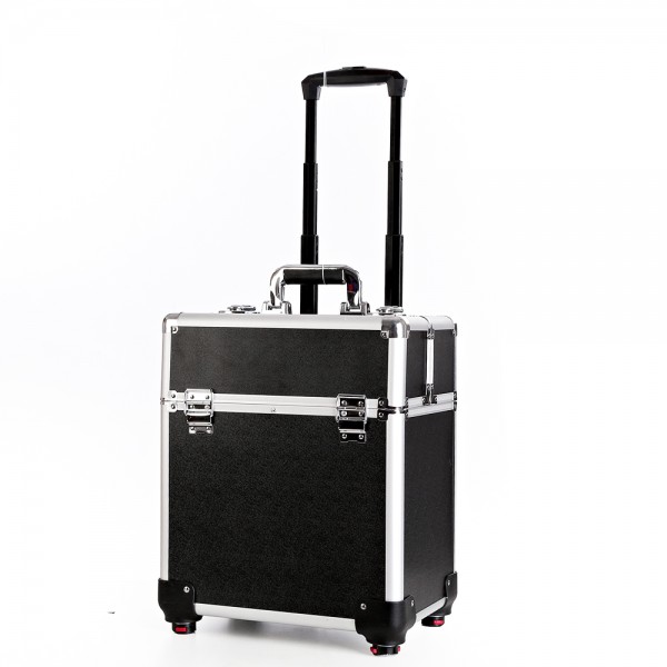 Professional Rolling Trolley Organizer Case