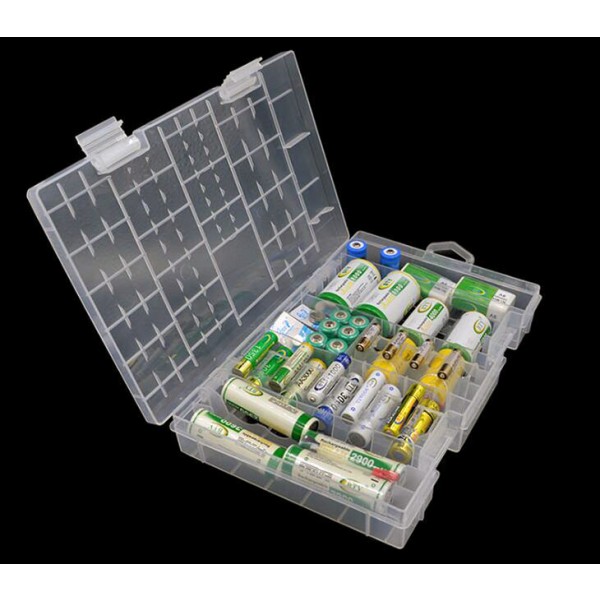 Storage Organizer Holder for AA/AAA/18650/14500/26650 Batteries