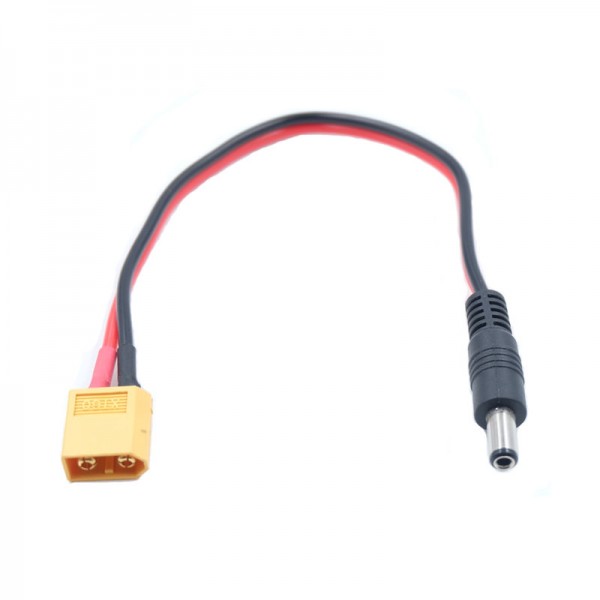 XT60 Connector to DC 5.5mm/2.5mm Power Cable for TS100 Soldering Iron