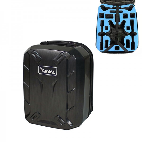 Hard Shell Backpack Carrying Case for Yuneec Typhoon H with Foam