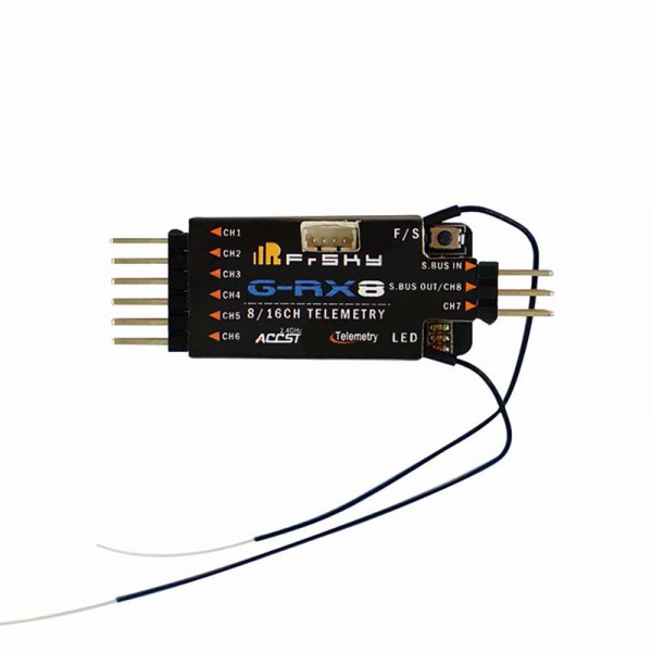 FrSky G-RX8 Receiver for Gliders