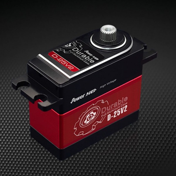 Power HD D-25 V2 High Voltage Digital Metal Gear Servo