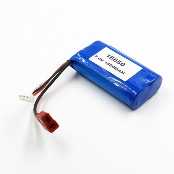 7.4V 2S 1500mAh Li-Ion Battery for WLtoys 12428/12423 RC Car