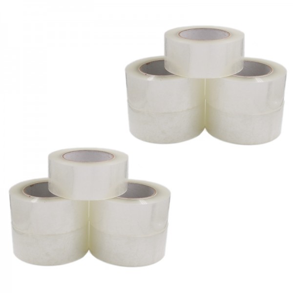 2in x 130yards Clear Packing Tape 10 Pcs