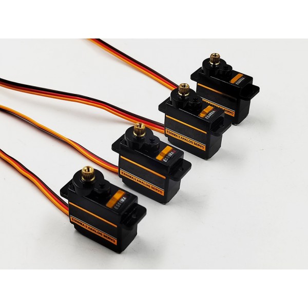 Emax ES08MA II Analog Metal Gear Micro Servo (Set of 4)