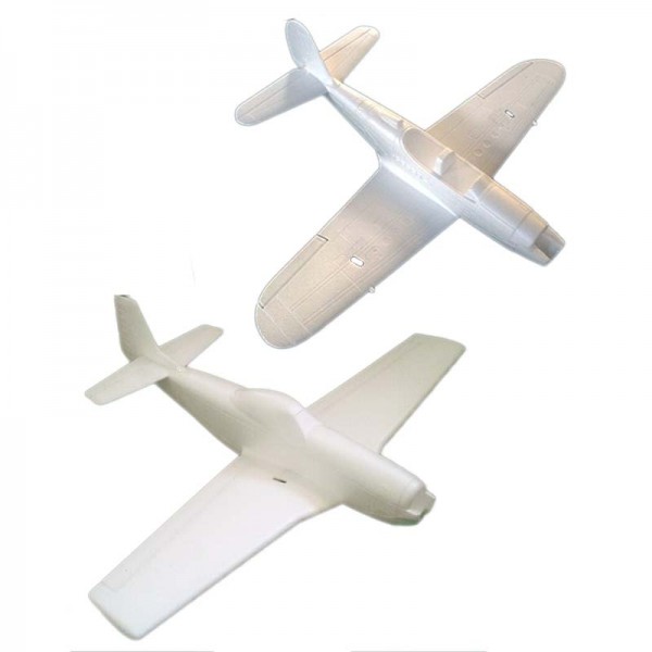 25in P39 and P51 Airplane Kits Combo (EPO Foam)