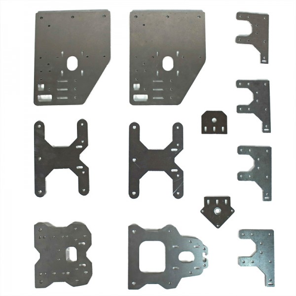 Aluminum Gantry Plates for OX CNC Machine