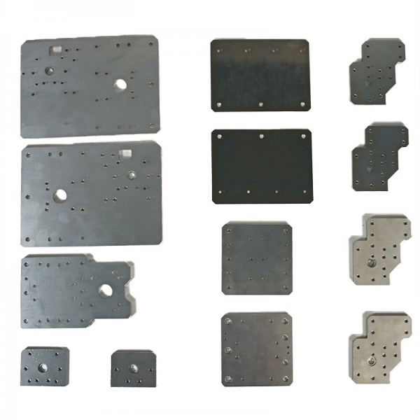 Aluminum Gantry Plates for WorkBee CNC Machine