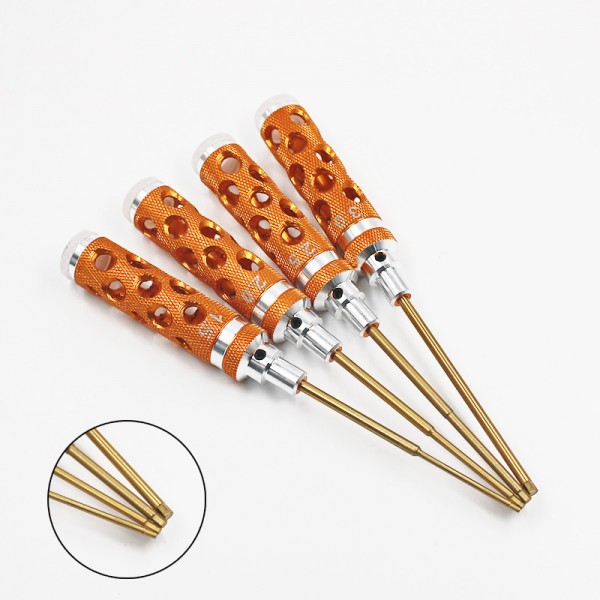 Metric Socket Head Screw Driver Set (1.5mm / 2.0mm / 2.5mm/ 3.0mm)