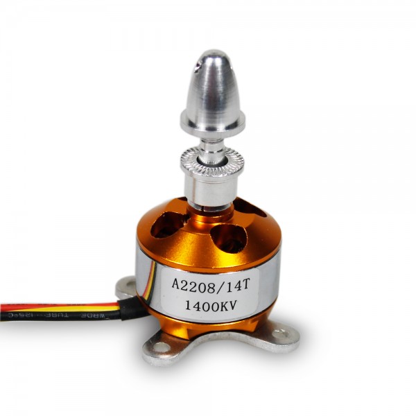 GForce E370 Brushless Outrunner Motor (2208 - 1400KV)