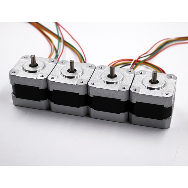 Nema 17 Stepper Motor 0.45NM (63.7oz.in) 2.0A 4pcs
