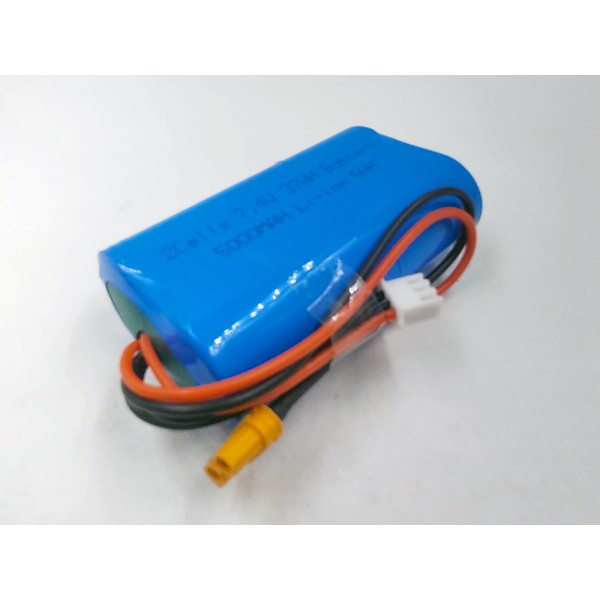 5000mAh 2S 7.4V LiPO for T16/T18