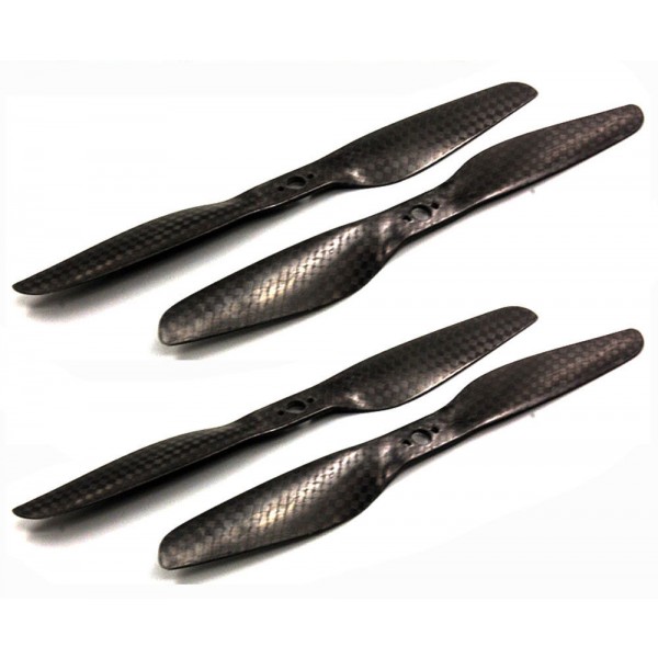 6 x 5.5 Carbon Fiber Prop Two Set (Two Regular and Two Pusher Prop)
