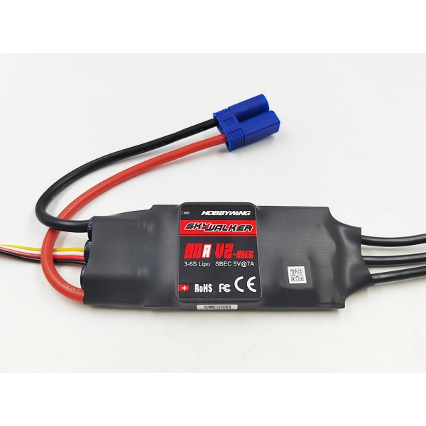 Hobbywing Skywalker 80A ESC with 5A UBEC (EC5)