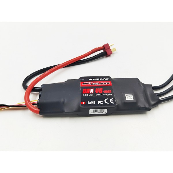 Hobbywing Skywalker 80A ESC with 5A UBEC (T-Connector)
