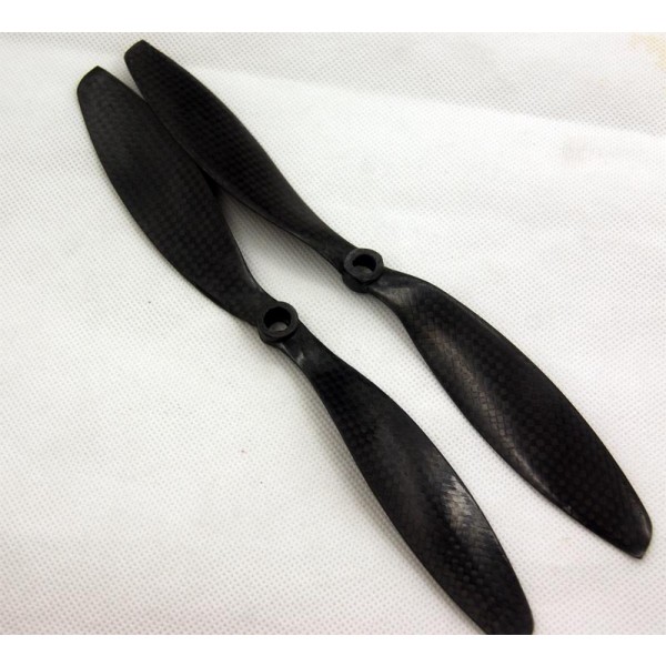 9 x 4.7 Carbon Fiber Prop Set for DJI Phantom (One Regular and One Pusher)