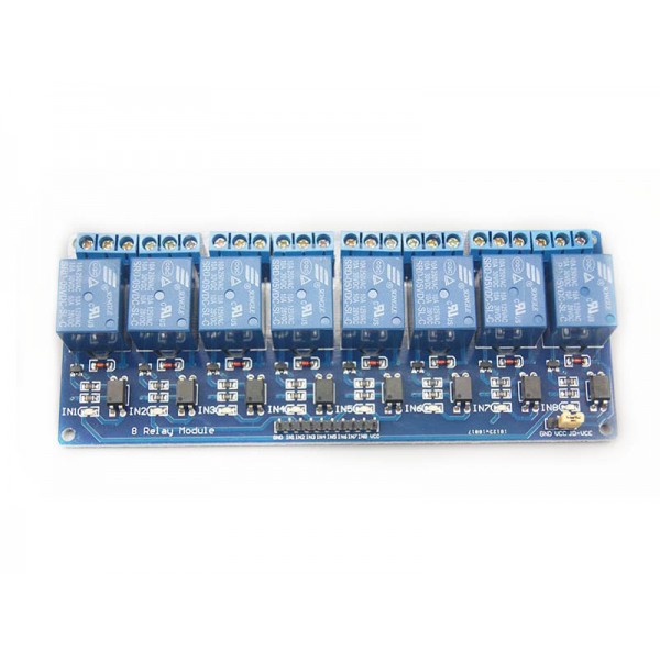 5V 8-Channel Relay Module Board for Arduino PIC AVR MCU DSP ARM Electronic