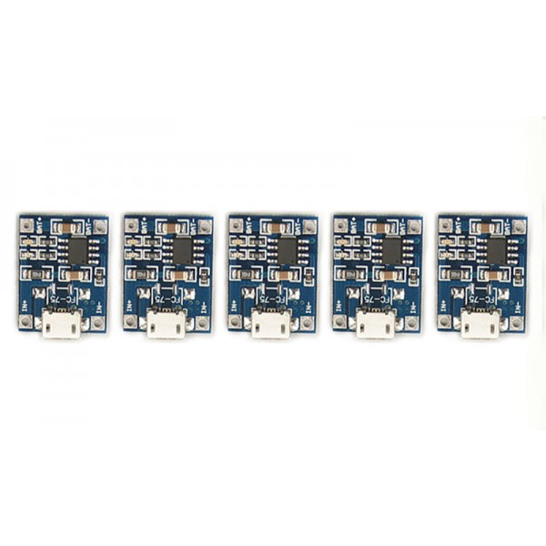 5pcs TP4056 5V Micro USB 1A Lithium Battery Charging Board Charger Module