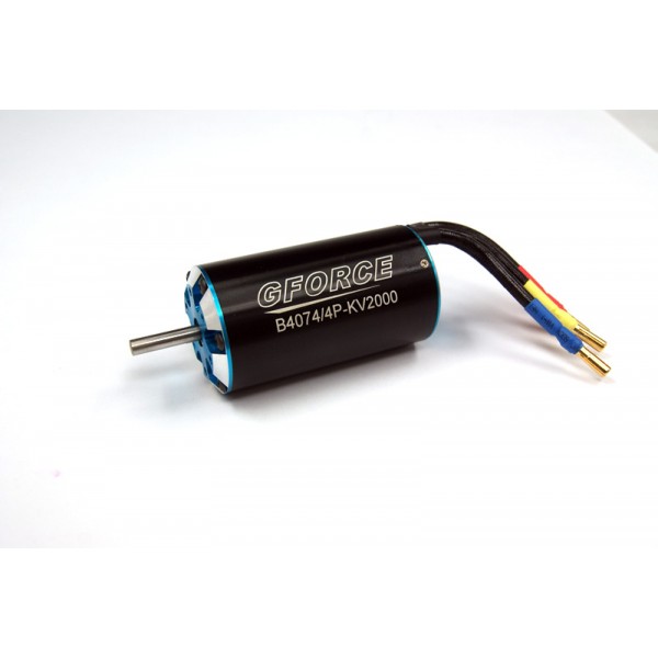 GForce 4074 4-Pole Brushless Motor (1/8 Scale Racing) - 2000KV