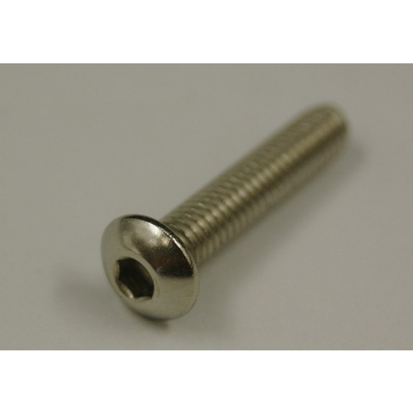 Metric Button Head Socket Cap Screw M3 x 25mm (20pcs)
