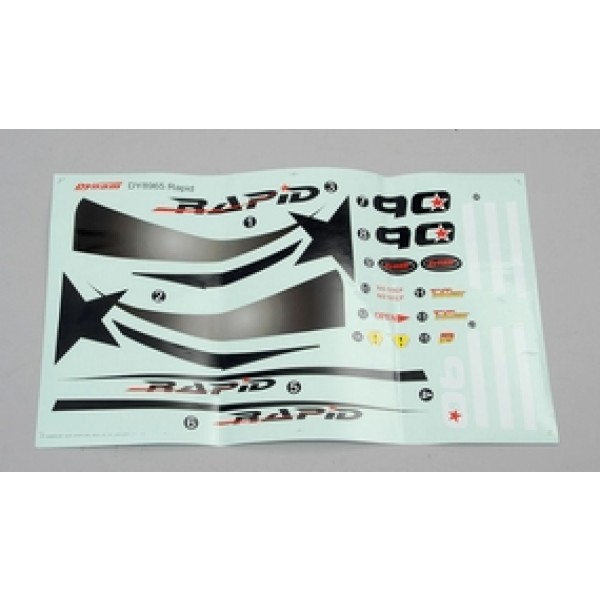 Dynam Rapid 3D Decal (Rapid-10)