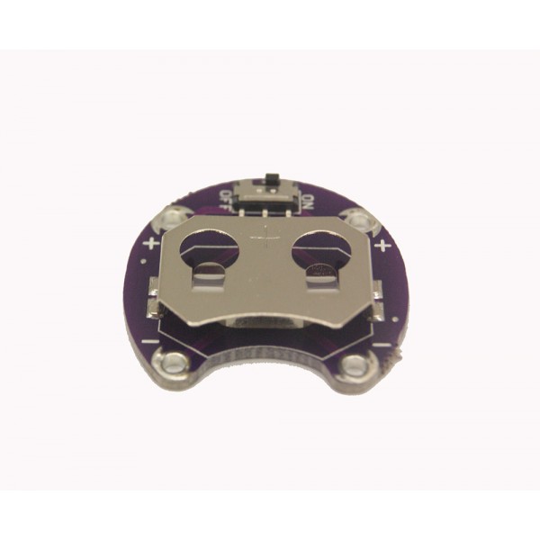 LilyPad Compatible Coin Cell Battery Holder CR2032
