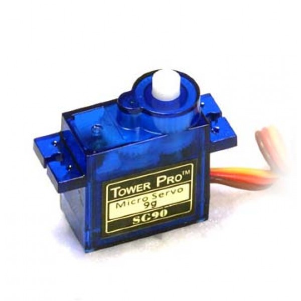 Towerpro SG90 Analog Plastic Gear Micro Servo (24in Long Servo Wire)