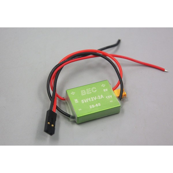 5V/12V Dual Voltage Step Down Regulator (Switching BEC)