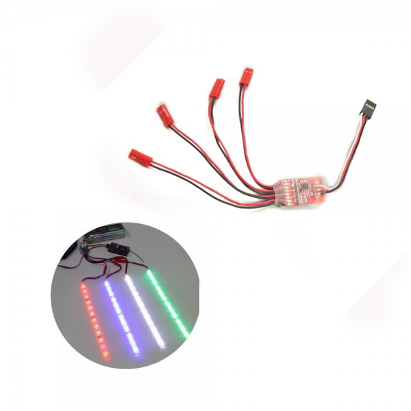 Controller for 4 LED Light Strip (4S Input)