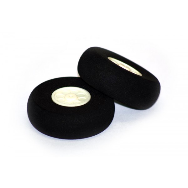 Foam Wheels 2-1/8in (55mm) Diameter One Pair