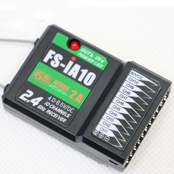 Flysky FS-iA10 2.4GHz 10CH AFHDS 2A  Receiver 